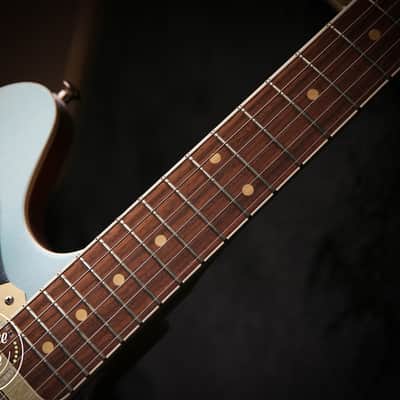 Bilt Guitars Zaftig Bound Top Firemist Silver Curtis Novak VI Pickups image 19