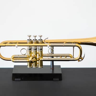Yamaha YTR-8335IIRG Xeno Bb Trumpet with Reverse Leadpipe and Gold Brass Bell (SN 5768xx) image 2