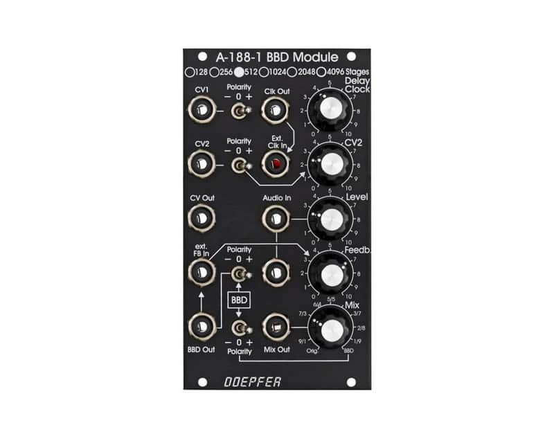 Doepfer A-188-1Av Vintage Edition 512 Stage Bucket Brigade Delay Module image 1