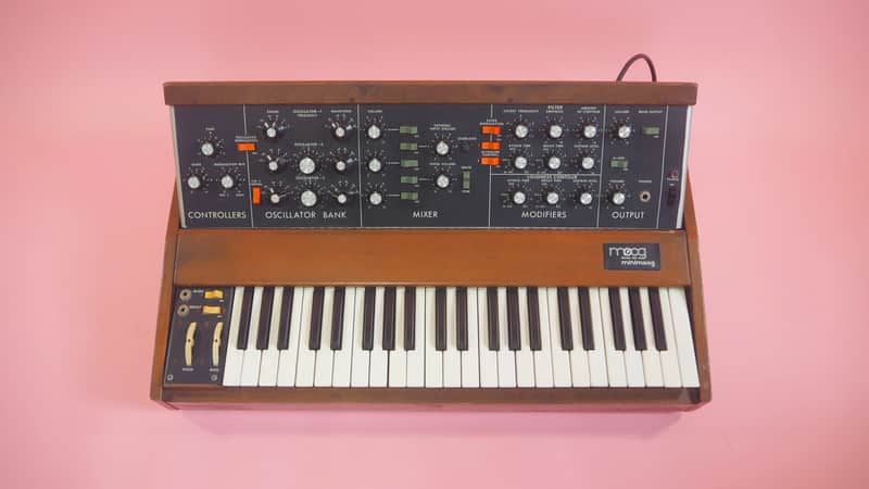 Moog Minimoog Model D serial 2xxx, pro serviced. image 1