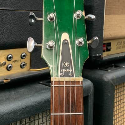 Yamaha SA-30 T Hollow Body with Tremolo 1967 - 1972 - Dark Green image 3