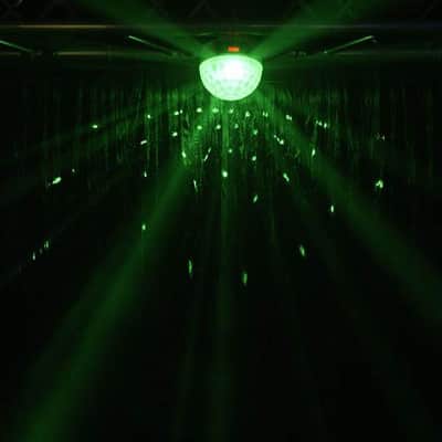 4x Blizzard Snowball DMX RGBW LED Multi Beam Effect Lights w/ Carry Bags image 5