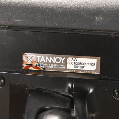 Tannoy i8 AW 8" Dual Concentric All-Weather Passive Loudspeaker (PAIR) CG01WVT image 11