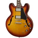 Epiphone ES-335 Figured Semi-Hollow Body Electric Guitar (Raspberry Tea Burst)