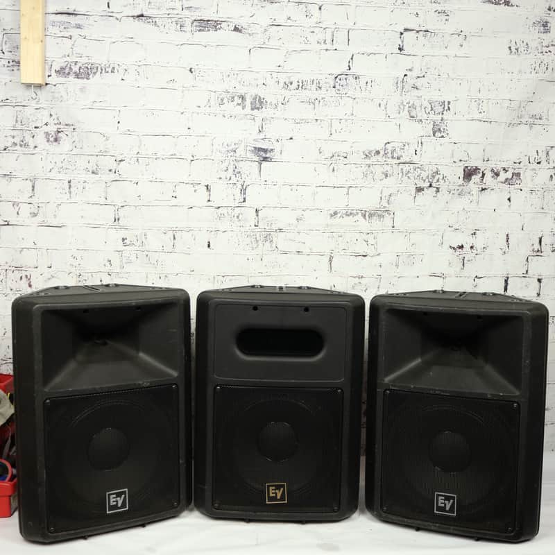 Pair of Electro-Voice Sx100 Passive Loudspeakers & Sb120a Passive Subwoofer image 1