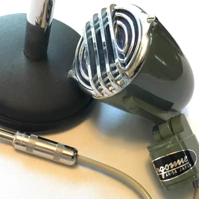 Vintage 1950’s Argonne AR-54 “Big Walter” HiZ Crystal Bullet Microphone with Stand - Harmonica Mic image 3