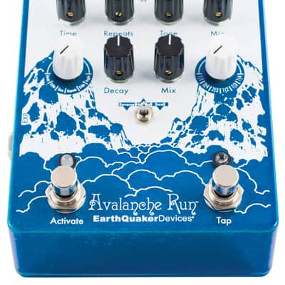 EarthQuaker Devices Avalanche Run Stereo Delay & Reverb with Tap Tempo V2 image 4