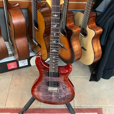 PRS SE Custom 24 - Charcoal Cherry Burst image 1