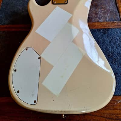 Greco Guitar Device w/Spirit Energy bass active MIJ '80s - white image 4