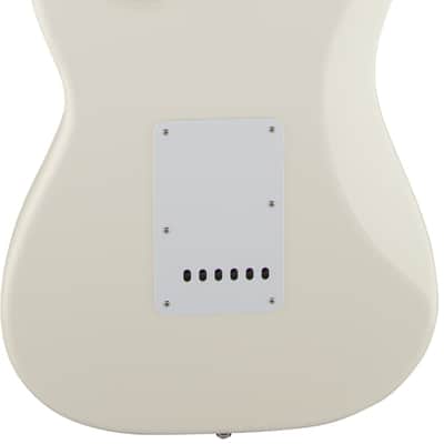 Fender Jimmie Vaughan Tex-Mex Strat MP Olympic Whitew/bag image 3