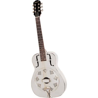 Epiphone Bluegrass MD-100 Resonator CHROME Acoustic Guitar by Gibson RARE image 1