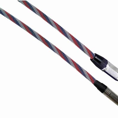USA Designer Series Guitar Cables- 1/4" Straight to Right Angle - 6 ft. / STRAIGHT to RIGHT ANGLE image 1
