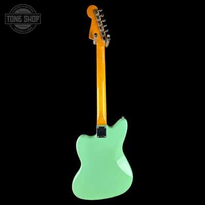 Used 2016 Fender Classic 60s Jazzmaster Lacquer Surf Green w/case TSU25375 image 10