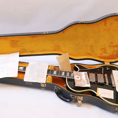 1957 Gibson Les Paul Custom “Black Beauty” – 3 Pickup – All Original – Early Example image 7