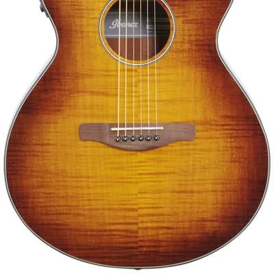 Ibanez AEG70 Acoustic-Electric Guitar, Vintage Violin Hi-Gloss image 2