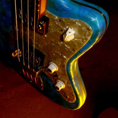 Egmond BEG 2-V 1967 Blue Vinyl.  Retro Cool Bass. A true vintage piece. RARE. image 15