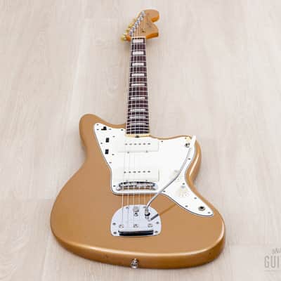 1967 Fender Jazzmaster Vintage Offset Guitar Firemist Gold w/ Case image 11