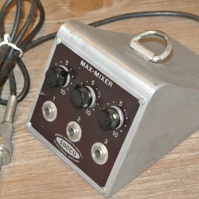 1950's (?) Speco Max-Mixer Three Channel Mixer image 1