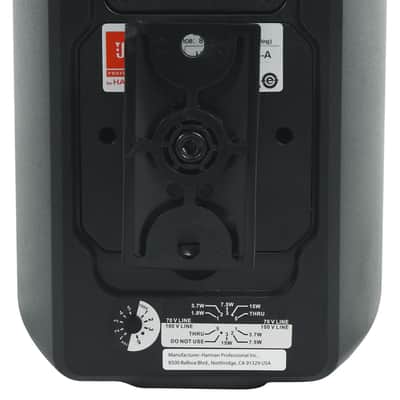 2 JBL Control 23-1 3" Indoor/Outdoor 70v Commercial Wall Mount Speakers in Black image 5