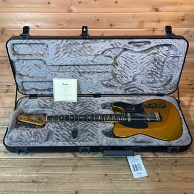 Fender 75th Anniversary American Ultra II Telecaster Electric Guitar - Liquid Gold image 7