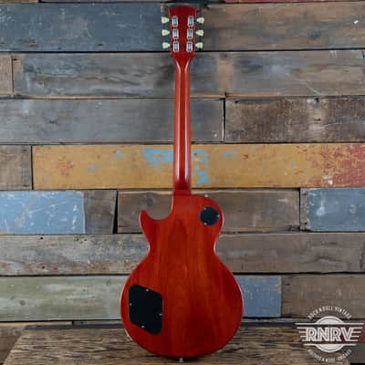 2010 Gibson Les Paul R8 1958 Reissue Plain Top Sunburst image 4