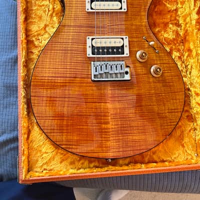 Baker USA B1 with Tremelo and 5 position pick up Selector 2002 - Tequila Sunrise High Gloss image 2