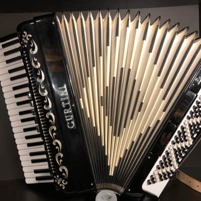 Curtini Accordion 120 Bass Italy - black image 13