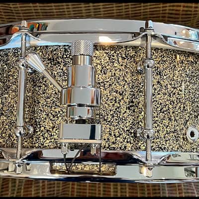 CRAVIOTTO 5.5 X 14 SIGNED by JOHNNY 2015 SOLID CHERRY GOLD GLASS SPARKLE LACQUER ONE OF A KIND NEW OLD STOCK image 3