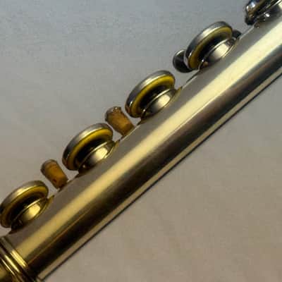 Armstrong USA 104 student C flute JUST SERVICED plays perfectly image 13