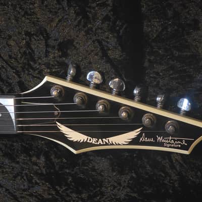 Dave Mustaine's Explorer MEGADETH Artist Owned Stage Played - Dean USA Custom Shop XO Heavy Relic Vintage Aged Signed Korina Neck Guitar image 13