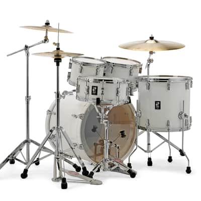 Drum Kit Sonor AQ1 Stage Includes Hardware, Piano White image 4