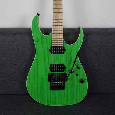 Ibanez RGR 5220M Transparent Fluorescent Green image 2