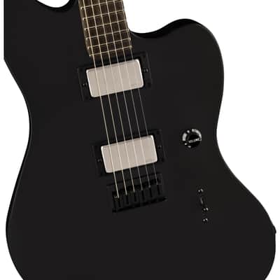 Fender Jim Root Signature Jazzmaster Guitar w/ EMG Pickups & Hardshell Case - Flat Black image 1