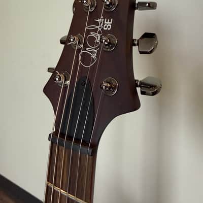 PRS SE DGT David Grissom Tremolo Signature Laurel Burl Limited Edition 2025 McCarty Tobacco Burst image 10