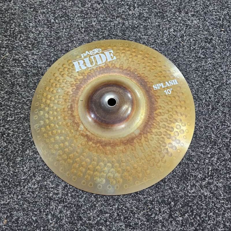 Splash Cymbal 10" Paiste Rude USED! RK10R260626 image 1