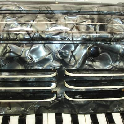 Pancordion Crucianelli Piano Accordion, Slate w/ Case & Straps image 7