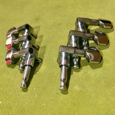Schaller M6 Tuning Machines 1970s Chrome image 4