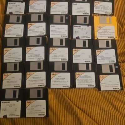 ASR-10 / EPS16+ / ASR-X - 27 Diskets / Floppy Disks Soundbank, Instruments, Drums,FX, OS Boot - Original, Official