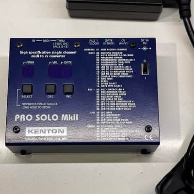 Kenton Pro Solo Mk2 / USB Solo Mk2 Midi Interface 2010 image 4