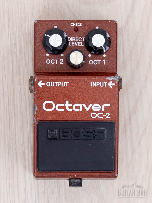 1982 Boss OC-2 Octaver Vintage Octave Guitar Effects Pedal Near-Mint, Black Label Japan image 1