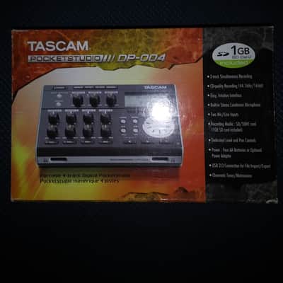 TASCAM Pocketstudio DP-004 Portable Digital 4-Track Recorder | Reverb