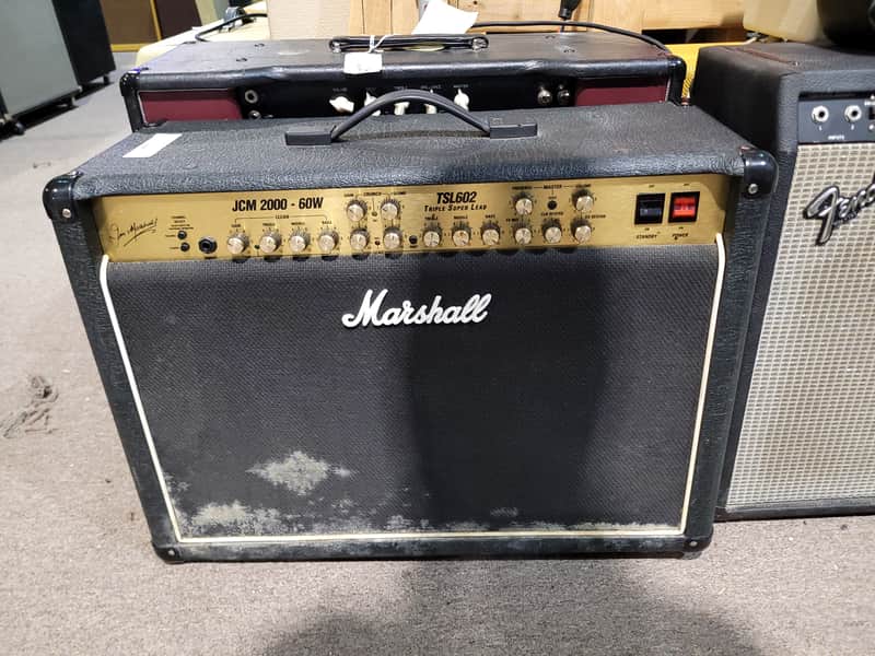 Marshall JCM 2000 TSL 602 Triple Super Lead 3-Channel 60-Watt 2x12" Combo 2000s - Black - Local Pickup Only image 1