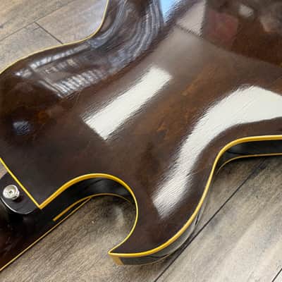 Gibson ES-225T 1955 - 1959 - Sunburst Hollow Body Electric Guitar image 12