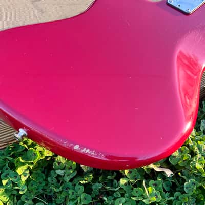 Fender Collector Series Dakota Red Jazz Bass Guitar 1981-1983 image 14