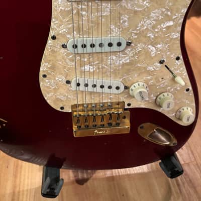 Fender The Strat with Rosewood Fretboard 1980 - 1983 - Ruby Red image 6