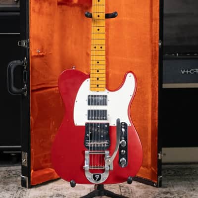 Fender Stories Collection Mike Campbell Red Dog Telecaster Electric Guitar - Red Dog Red with Hardshell Case - Used image 19