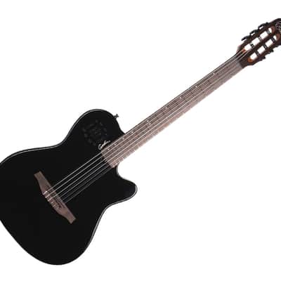 Godin Multiac Mundial A/E Nylon String Guitar - Onyx Black image 3