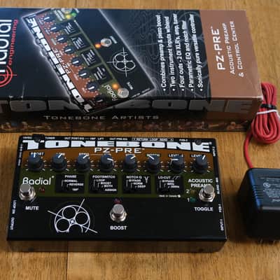 Radial PZ-Pre 【プリアンプ】 Amazon.com: Radial Tonebone PZ-Pre Acoustic Preamp : Musical