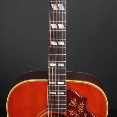 Gibson Hummingbird 1964 - Cherry Sunburst image 7
