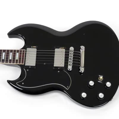1985 Gibson SG Standard Left Handed - Black Finish - Original Case Lefty SG image 4